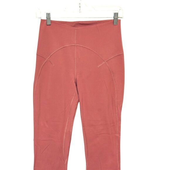 Lululemon Unlimit High-Rise Tight 25" Leggings Keyhole Brier Rose Size 8 - Picture 10 of 10